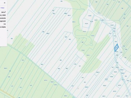 Działki leśne i grunty rolne Krypy; Gmina Liw