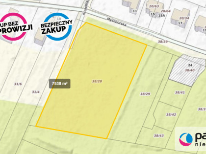 Działka Gdańsk Osowa ul. Myśliborska