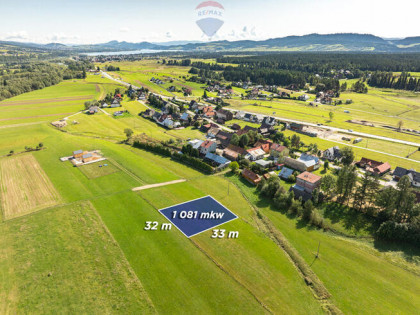 Działka budowlana – Harklowa, gm. Nowy Targ