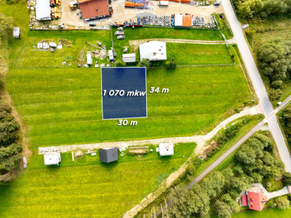 Działka na sprzedaż - Ludźmierz