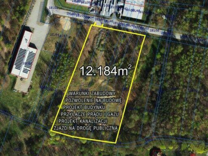 Duża działka inwestycyjna – 12 184 m² Zgierz, Boruta