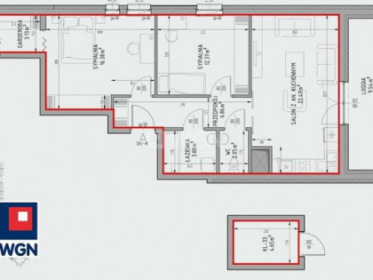 Mieszkanie Lublin Felin, Królowej Jadwigi