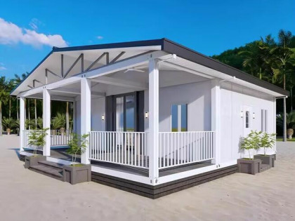 Prefabrykowany dom willa kontenerowa szybki montaż