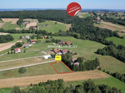 Działka budowlana Podolany gm. Kalwaria Zebrzydowska