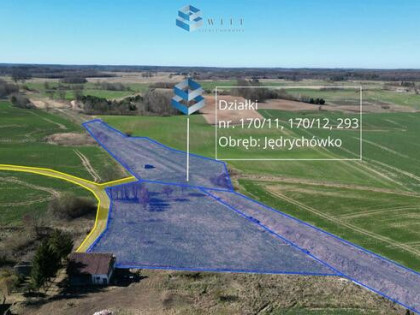 Działka budowlana Jędrychówko gm. Morąg