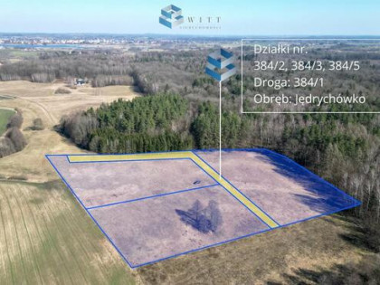 Działka budowlana Jędrychówko gm. Morąg