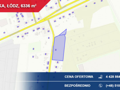 Działka inwestycyjna pod segmenty, bliźniaki, hotel | TOP lo