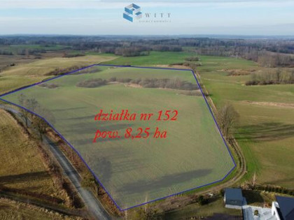 Działka rolna Liwa gm. Miłomłyn