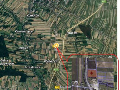 Syndyk sprzeda działkę w miejscowości Jaksice