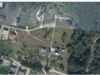 Działka budowlana 2001m2,Pilchowo,plan,media,las.