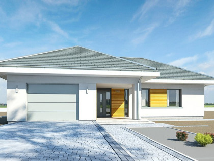 Willa parterowy dom.