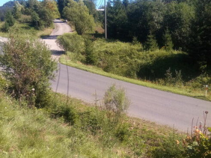 Działka w górach z bardzo dobrym wjazdem