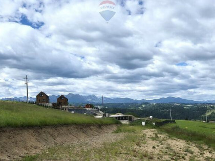 Działka w Rzepiskach z widokiem na Tatry.