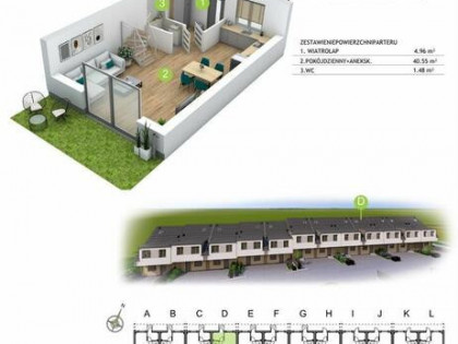 Segment w zabudowie szeregowej, Jaroty, Olsztyn