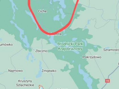 Dzialka lesna z wlasnym jeziorem na sprzedaz