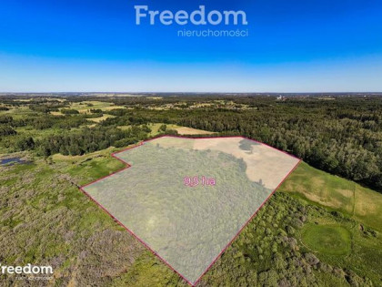 Duża działka rolna z częścią rekreacyjną