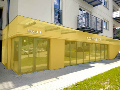 Dwa lokale/1 KW - Zainwestuj lub kup pod swój "B"