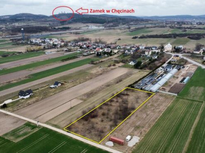 Działka budowlana Chęciny Starochęciny