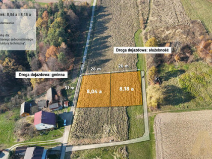 Piękna działka w Nowym Sączu