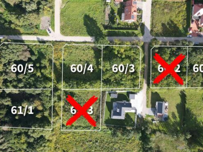 Działki budowlane Wawrzyny / wszystkie media / od 69 zł/m2