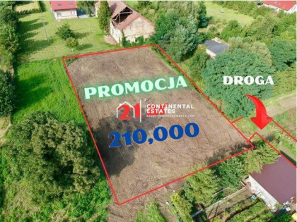 Nieciszów | 15 km od Wrocławia | 2090 m2 budowlana