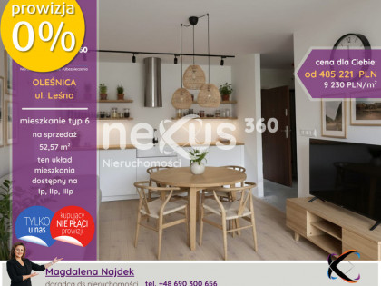 Mieszkanie 2 pokojowe + garderoba + balkon