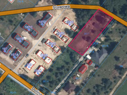 Sprzedam działkę 1584m2 w Pruszynie Dolina Liwca