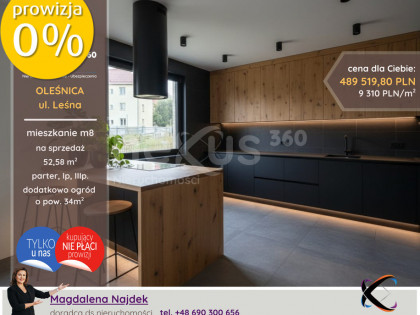 Mieszkanie 2 pokojowe - taras, ogród