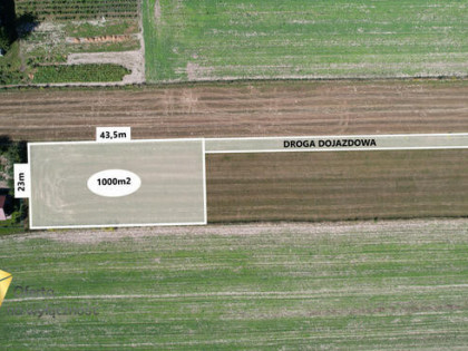 Działka budowlana Nasutów gm. Niemce,