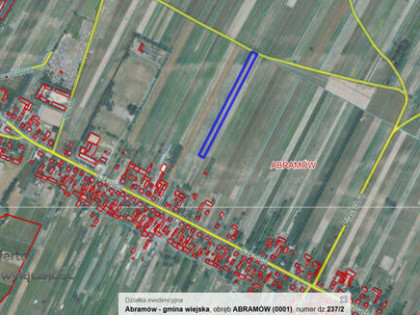 Działka rolna Abramów,