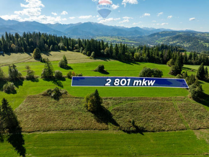 Działka rolna Gliczarów Górny na Stołowym.