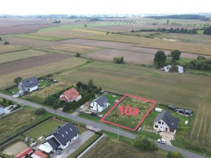 Działka budowlana 10a-cisza wsi, bliskość miasta