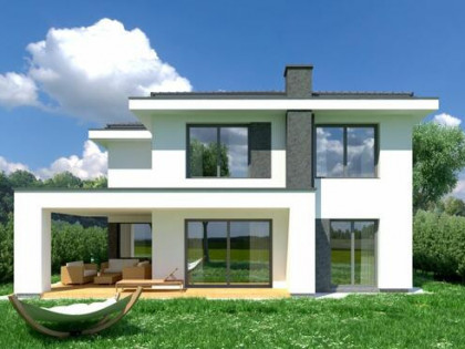 Dom Dąbrowica gm. Jastków,