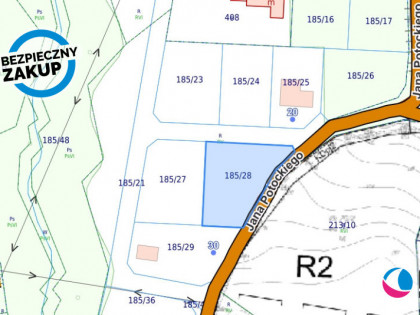 Działka Niestępowo ul. Jana Potockiego