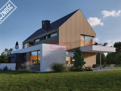 Nowoczesny/ działka 10,43 a/5 pokoi/