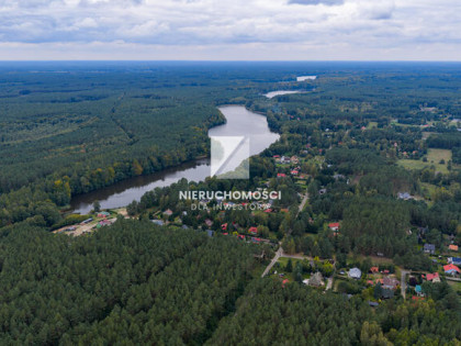 Santoczno,, działka budowlana 1489 mkw przy lesie