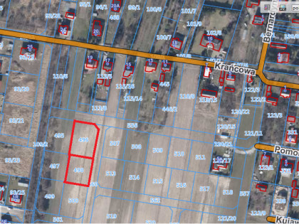 Sprzedam atrakcyjne działki budowlane w Koninie (dzielnica Łężyn) niedaleko jeziora.