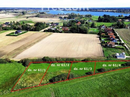 Działki budowlane - Nowa Wieś, k. Iławy