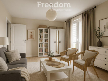 Mieszkanie 2 pokoje z osobną kuchnią, balkon