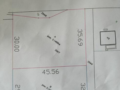 Gołańcz Pomorska-działka 1468m2 - warunki zabudowy