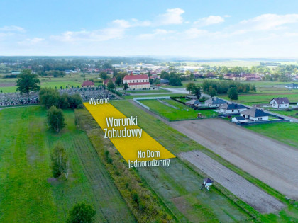 Działka 31 arów + Warunki Zabudowy - Trzeboś