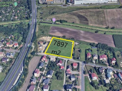 Tychy Cielmice działka budowlana ul Targiela 4387m2 z MPZP