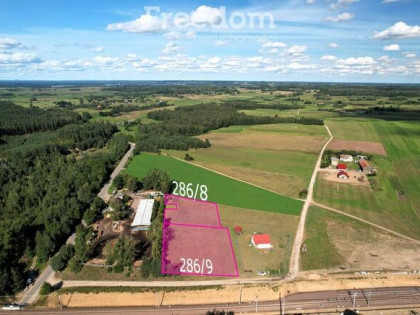 Działka pod zabudowę jednorodzinną w Woszczelach