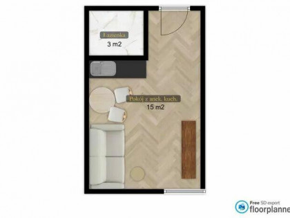 Kawalerka przy ul. Kopcińskiego IDEALNE NA WYNAJEM