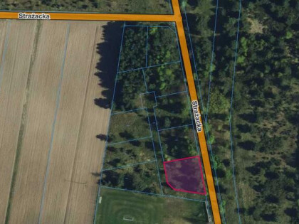Działka budowlana Krasice gm. Mstów, Strażacka