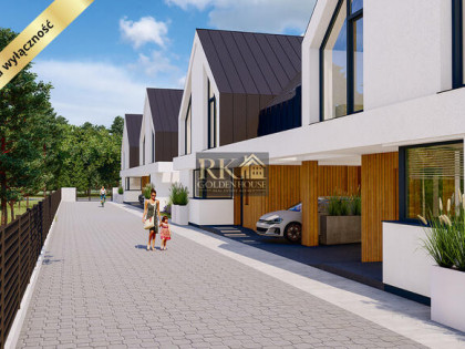 Nowoczesne osiedle domów jednorodzinnych