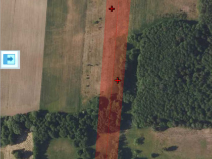 Dwie działki przy trasie S8, 5 km od Białegostoku