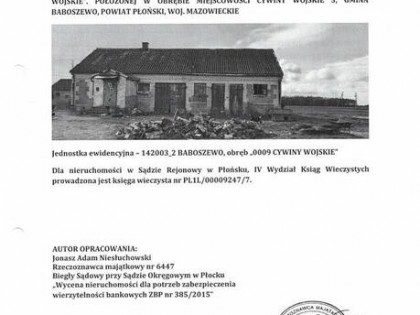 Syndyk sprzeda udział w nieruchomości zabudowanej domem