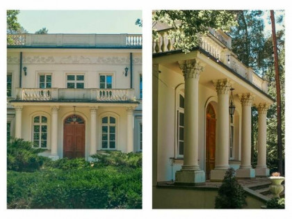 Konstancin- willa z basenem, ogrodem w strefie A