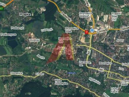 Działka budowlana Kraków Krowodrza, Bronowice, Żeleńskiego